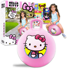Hello Kitty hopper ball 15in inflated for outdoor play and active fun.