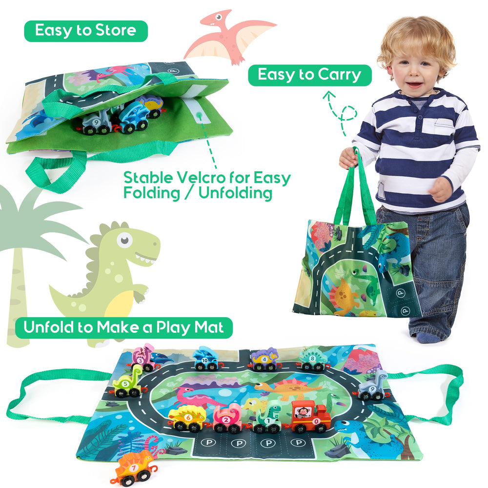 HELLOWOOD dino-figures-and-tracks enable storytelling and exploration