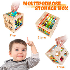 HELLOWOOD safety features with smooth edges and child-safe finish for gentle play.