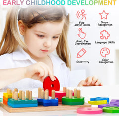 HELLOWOOD twelve word cards pair with blocks for language play