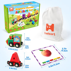 Helsort Colorful trains and flashcards spark playful learning.