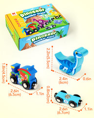 Helsort vibrant dinosaur designs spark imaginative, Montessori-inspired activity.