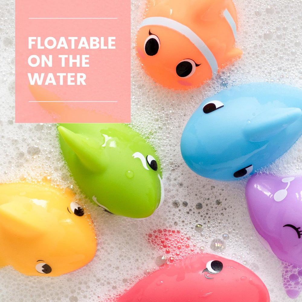 Hely Cancy versatile bath time toy for tub, shower, or pool.
