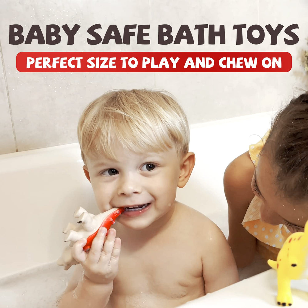 Hely Cancy Dinosaur bath toy sparks toddler imagination during water play.