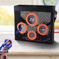 Hely Cancy nerf-darts-compatible bag works with compatible blasters.