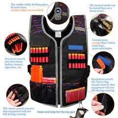 Hely Cancy vest back with mesh pocket ideal for extra gear during games.