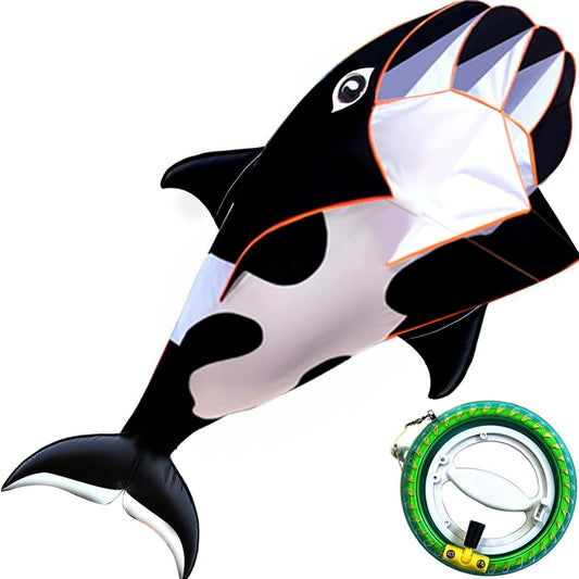 HENGDA KITE 3D whales design in vivid print for eye-catching outdoor play