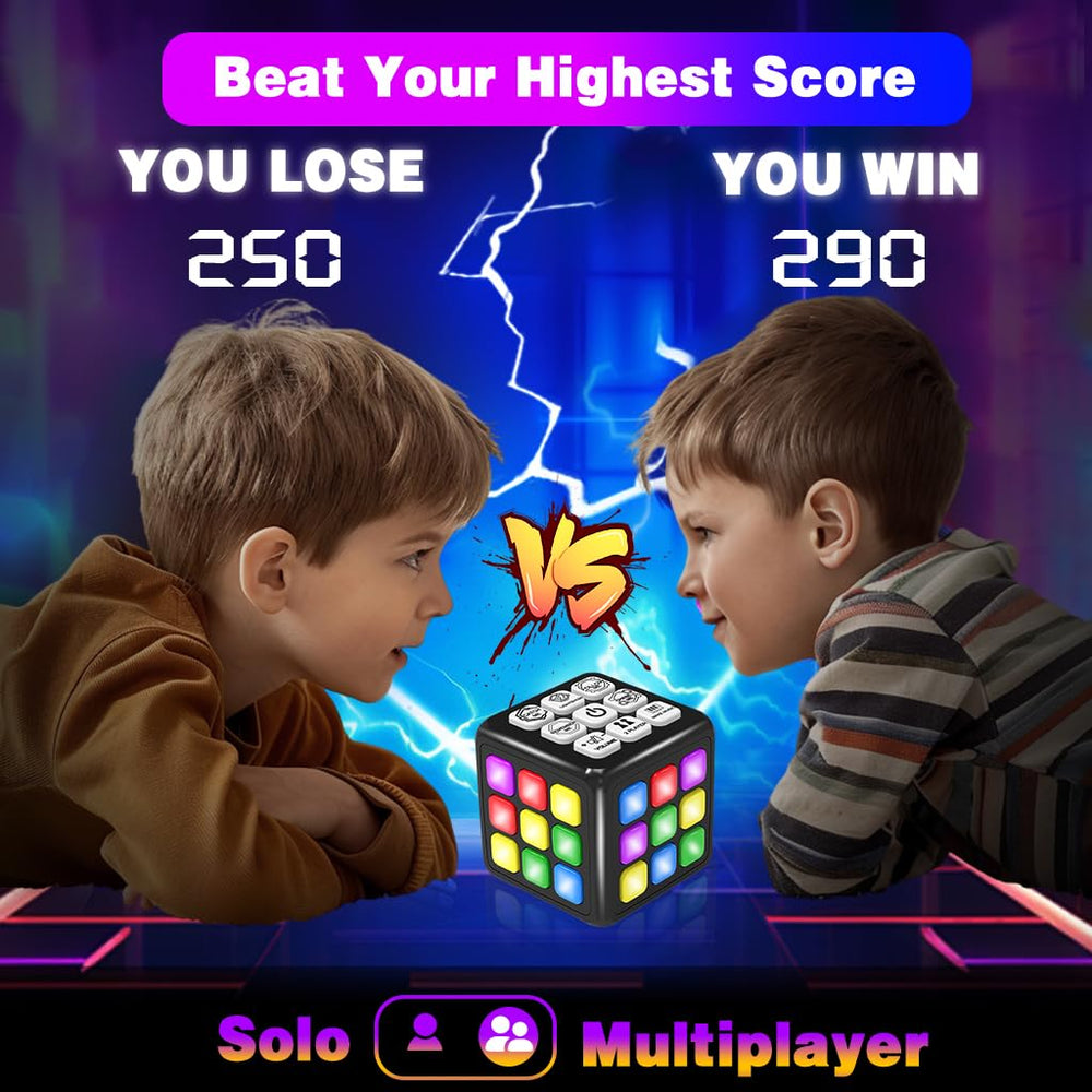 HengsolTalk cube-memory-challenge emphasizes color and sequence memory on the go.