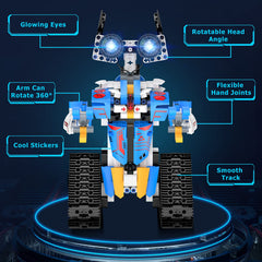 Henoda remote control robot ready for precise play from a distance.