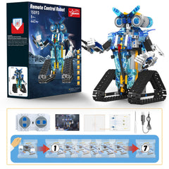 Henoda step-by-step assembly manual guides kids through building sequences