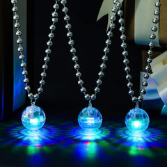 Henoyso disco ball necklaces with durable materials for long-lasting wear.