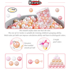 Crush-proof design of Heopeis pit balls demonstrates durability.