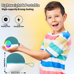 Heroange karaoke-machine-bluetooth-5-3-pairing demonstrates quick wireless connection up to 30 feet.