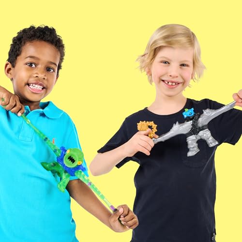 Heroes of Goo Jit Zu Squidor suction attack for villain showdown.