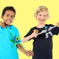 Heroes of Goo Jit Zu Squidor suction attack for villain showdown.