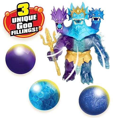Blast attack head shoots projectile for action-packed pretend battles