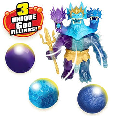 Blast attack head shoots projectile for action-packed pretend battles