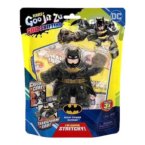 Night Power Batman returns to original shape after squish