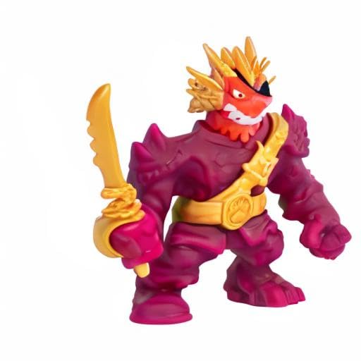 Heroes of Goo Jit Zu Rock Jaw figure offers rare collector's appeal.