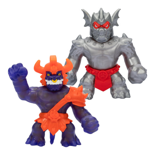 Heroes of Goo Jit Zu Stretch Strikers Versus Pack: Knight Blazagon stretches up to 3x in epic pose