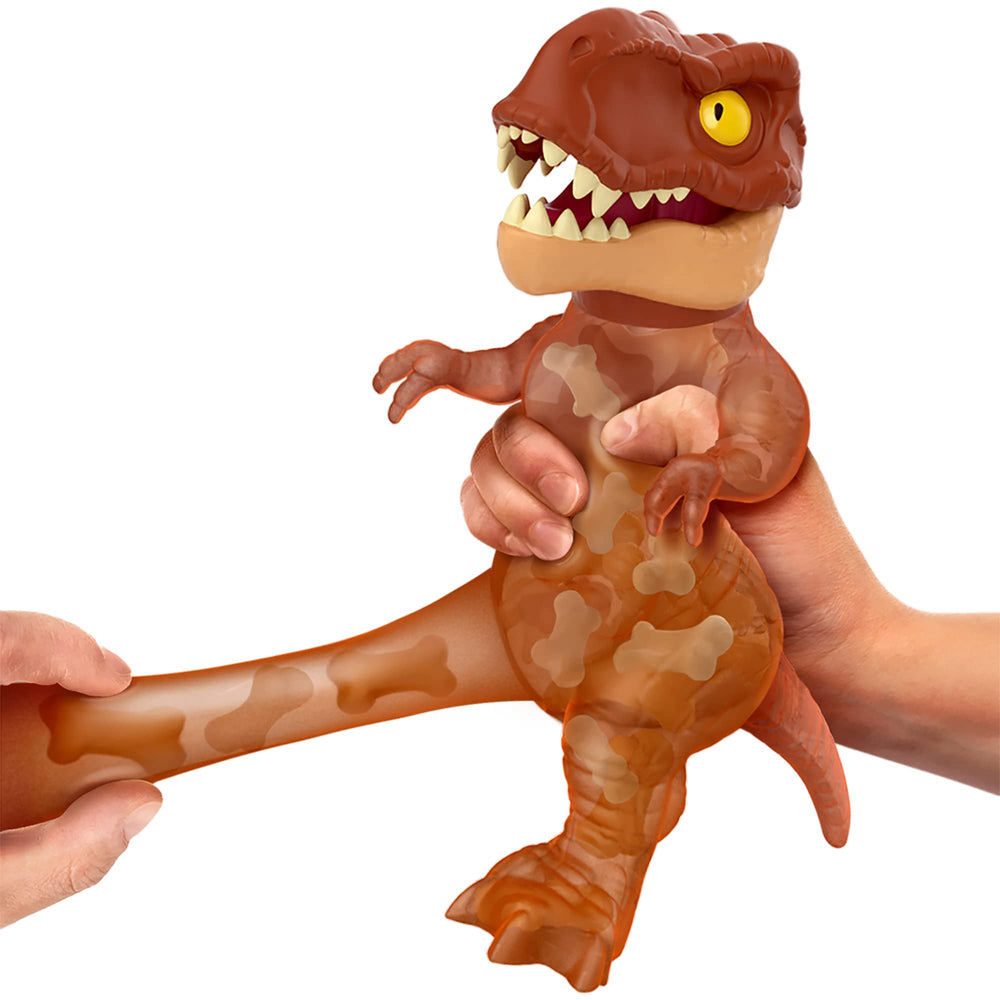 Heroes of Goo Jit Zu Supagoo T Rex chomping jaws enable interactive pretend battles