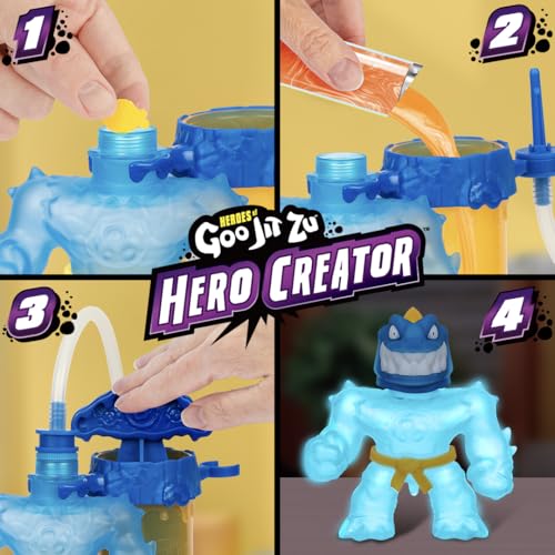 Tyro goo pump floods the figure revealing surprising fillings during play.