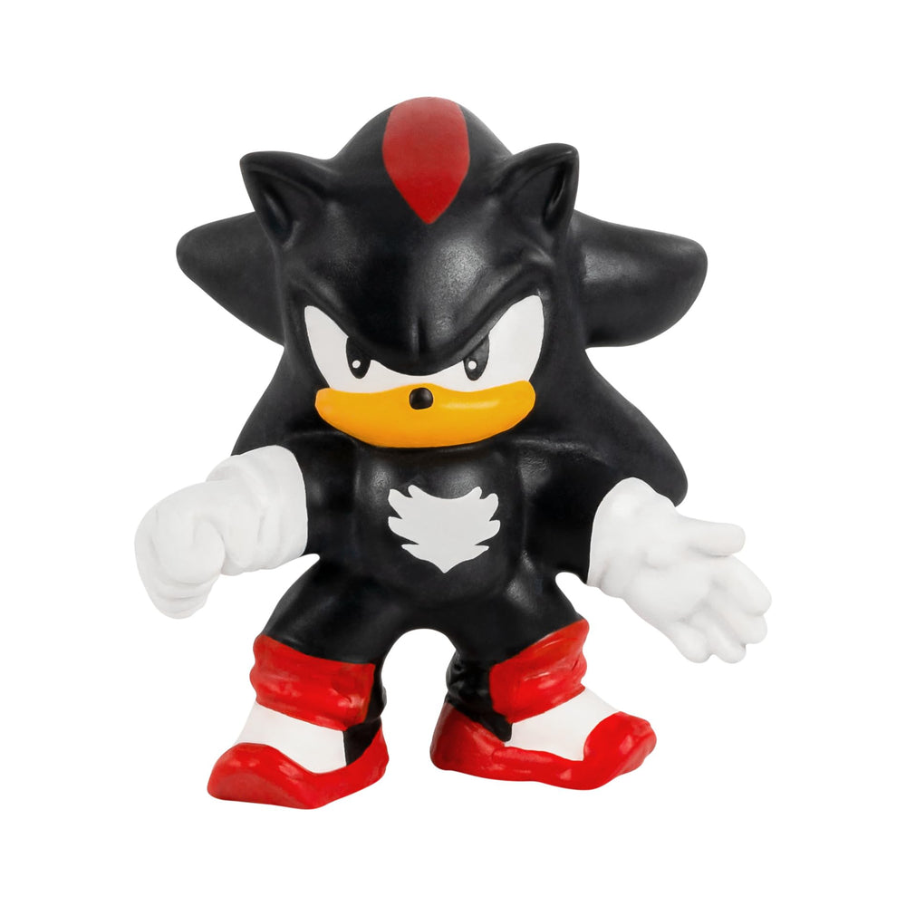 Shadow figure ready to twist and rebound after a stretch