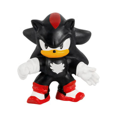 Shadow figure ready to twist and rebound after a stretch