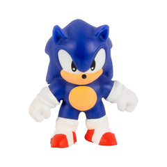 Mini Sonic figures in battle poses showcase stretch-to-play action