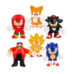 Sonic 6 Pack figure set stretches up to four times its size for battle play