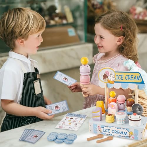 HERSITY ice cream scoop promotes scooping action and fine motor skills