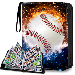 HESPLUS 900-pocket binder cover in waterproof PU leather protects your cards on the go.