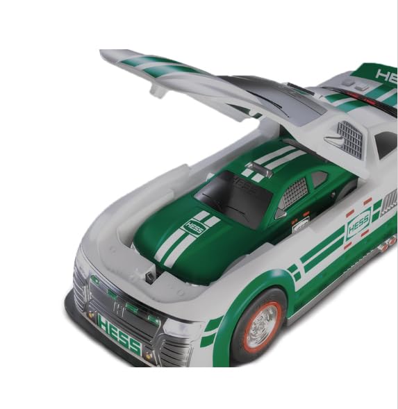 Hess Toy Stock Car Racers die-cast design offers durable, long-lasting fun.