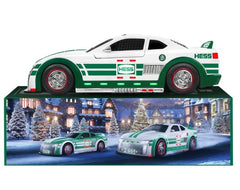 Hess Toy Stock Car Racers pull-back action speeds up quick racing adventures.