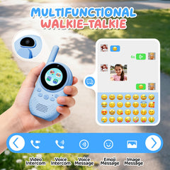 HEWEIMEI video walkie talkies for kids sticker exchange sparks creative chats.