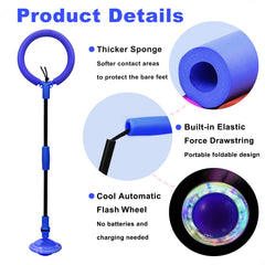 Hewog Skip Ball padded ankle ring protects young players during spins