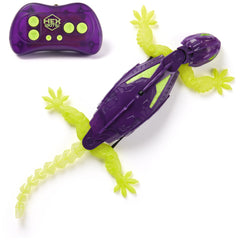 HEX BOTS glow wall crawler gecko glows in the dark for spooky play