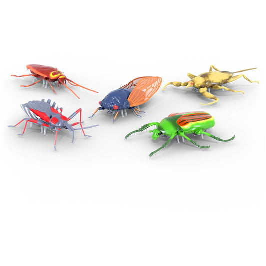 HEX BOTS Nano Real Bugs Cicada crawling toy for interactive play and sensory exploration.