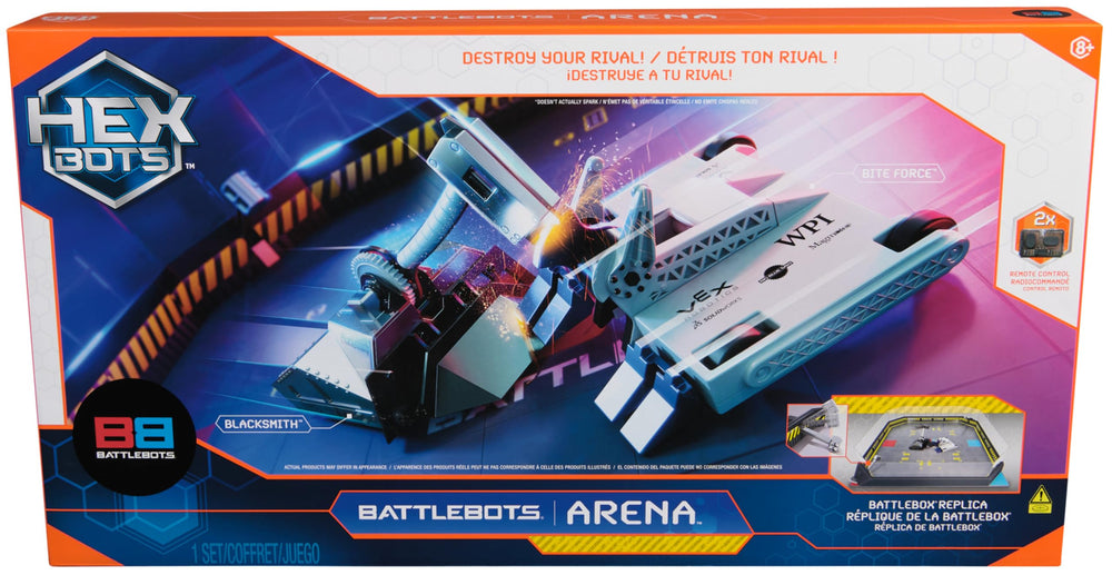 Two remote controllers included for multiplayer battles.