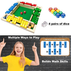 Hexablenzio Quiet felt lining keeps dice rolls quiet during rounds.