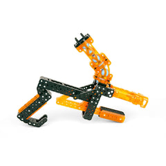 HEXBUG SwitchGrip Ball Shooter pump-action in use for high-velocity ball launches.