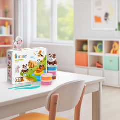 HEY CLAY Dog Buddies app-guided sculpting prompts for kids