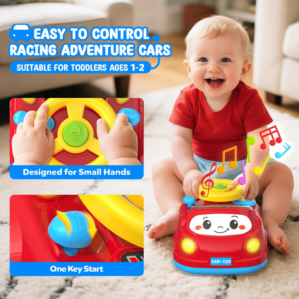 Heygelo sturdy ABS construction with smooth edges for safe toddler use.