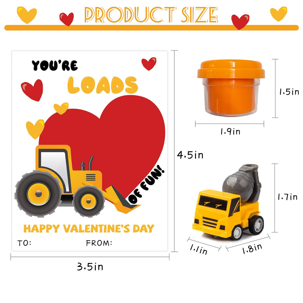 HEYMFTSY construction Valentine cards—perfect non-food exchange for classmates.