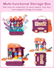 Heypappy Storage Box and Toy Set, keeps play space organized and ready for adventures.