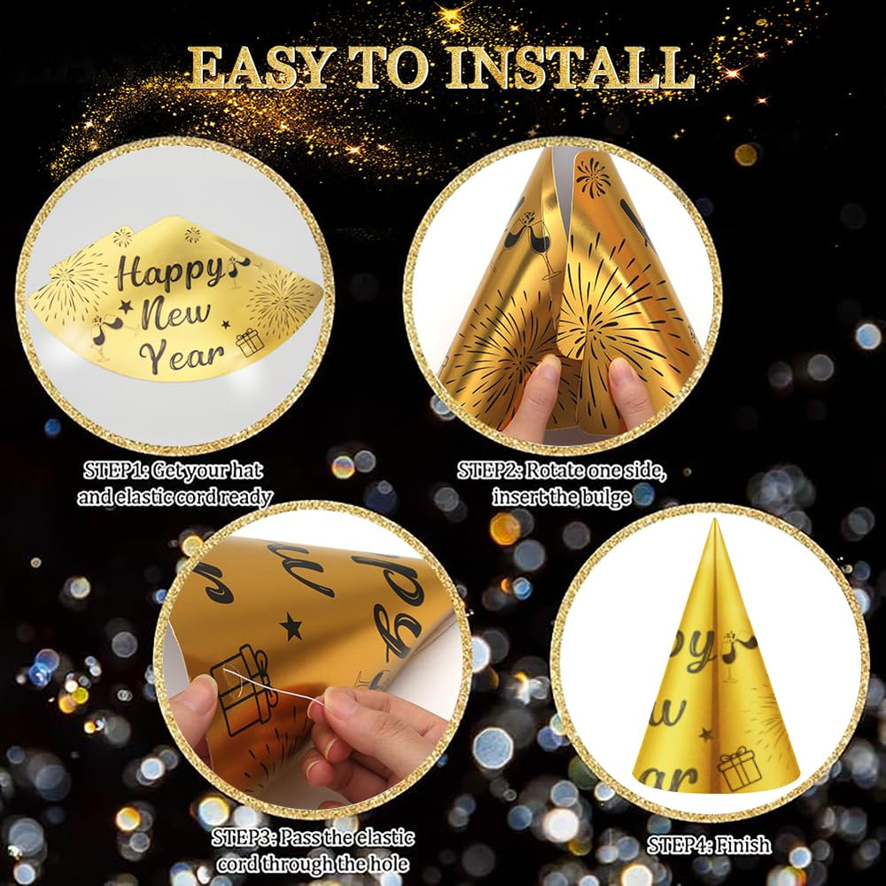 HEYPRIIL premium card stock and plastic ensure durable party wear