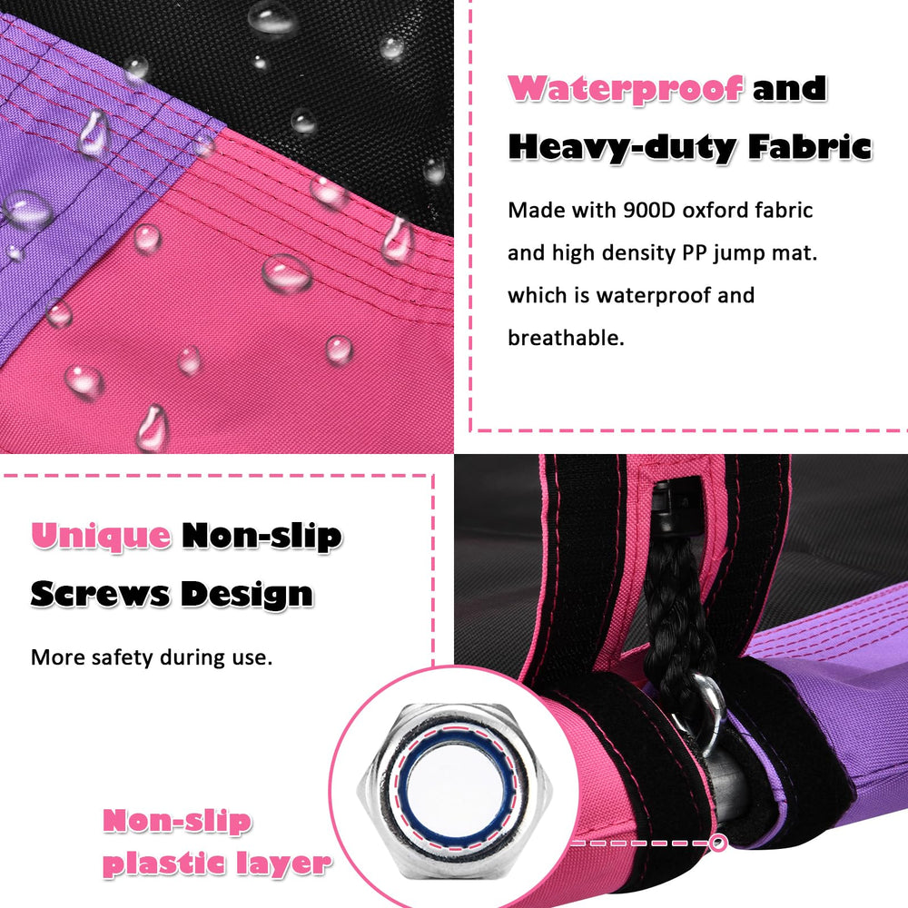 HeyZoo tear-resistant Oxford fabric withstands all-season use.