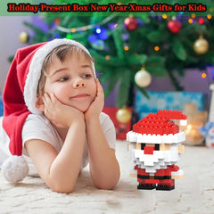 HGCYCF Santa figure with Christmas theme, ideal for imaginative holiday storytelling.