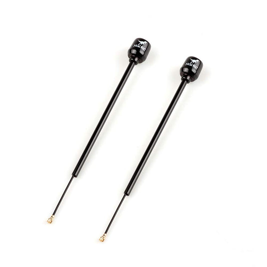 HGLRC LHCP long-range FPV hammer antenna with 2.5 dBi gain for reliable 5.8 GHz link.