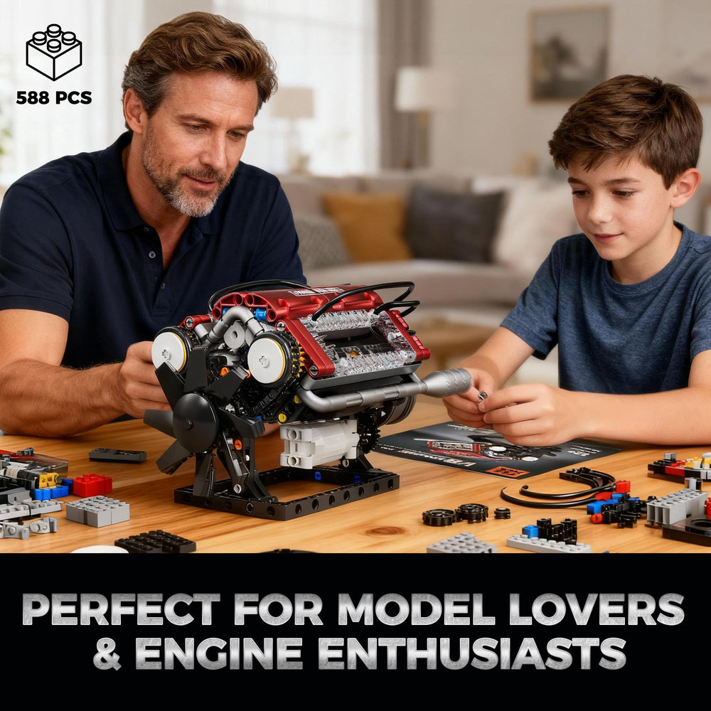HGYYGACN V8 engine gift pack offers STEM-friendly fun for all ages